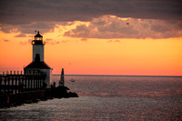 Michigan In Sunset